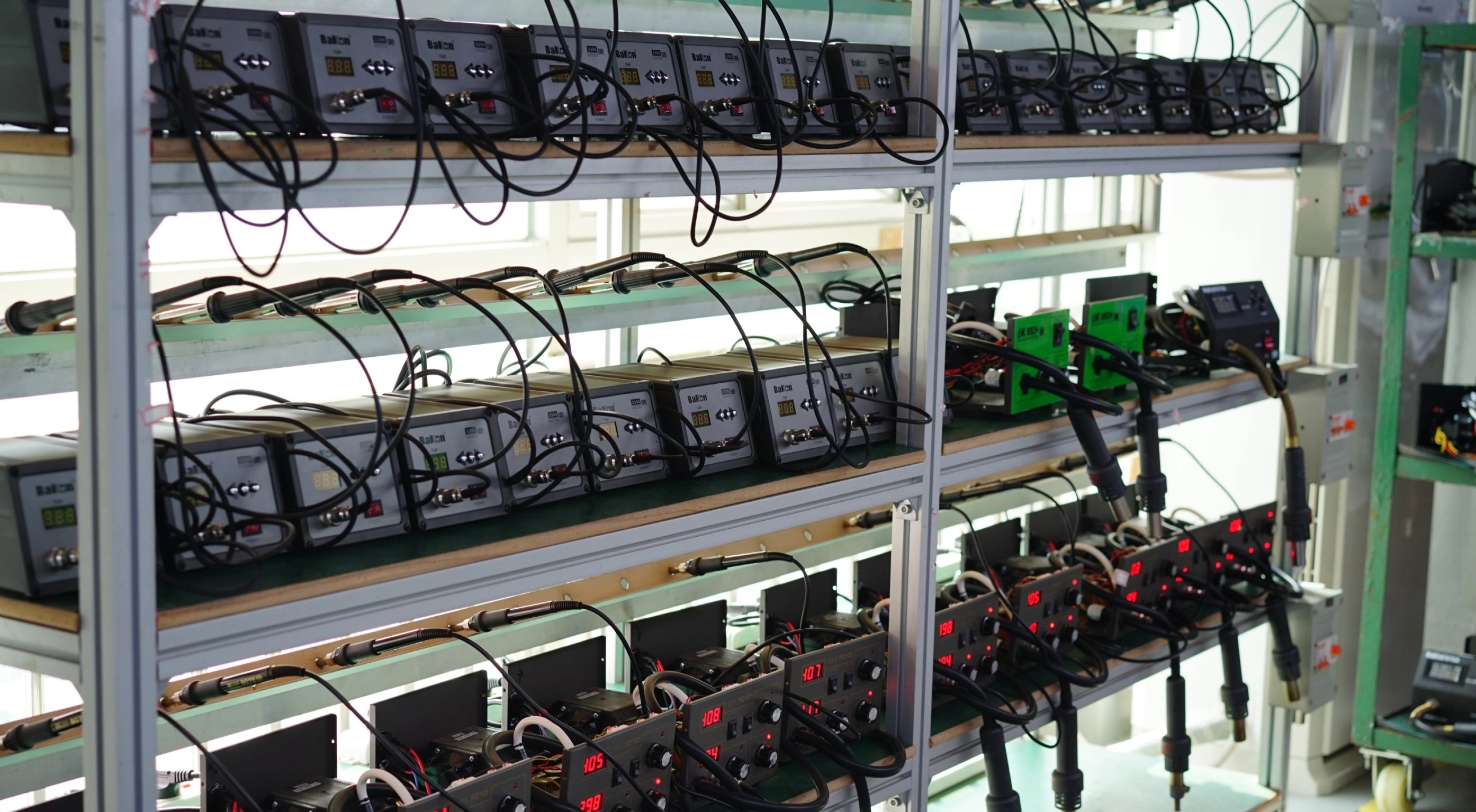 BK2000A Eddy current heating intelligent lead-free soldering station 11