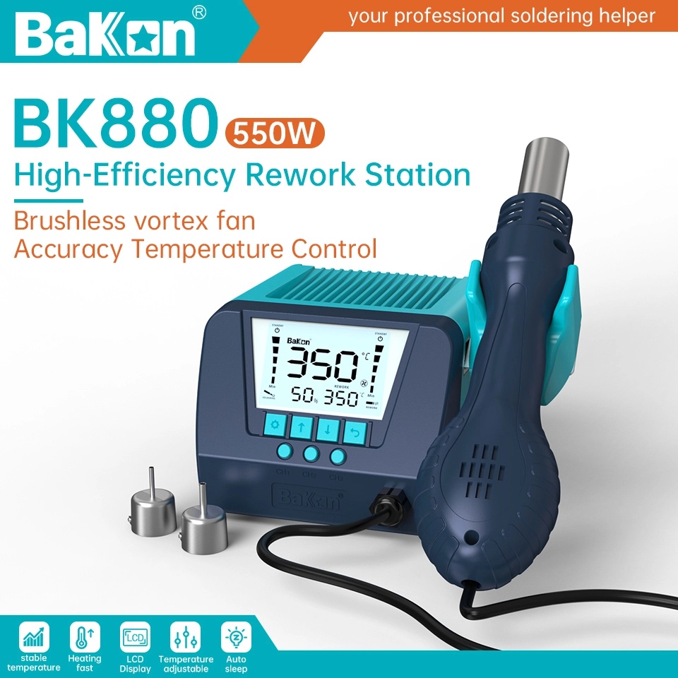 BK880 Hot Air Rework Desoldering Station 1