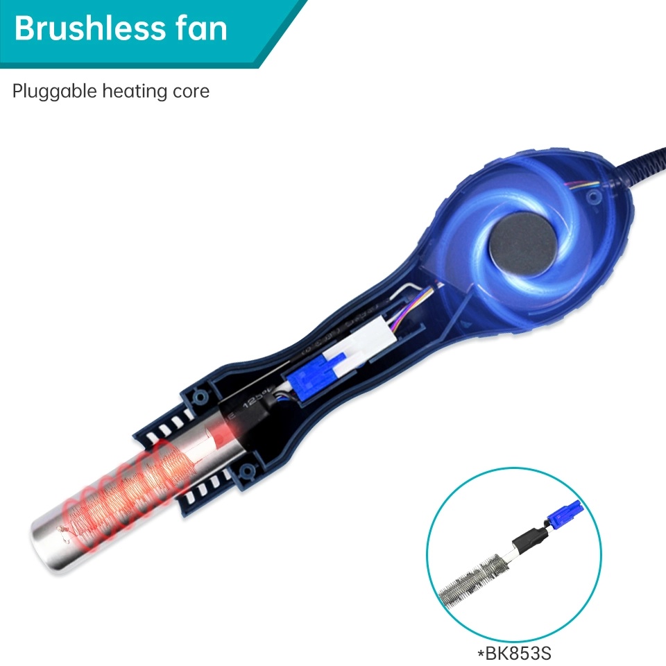 BK880 Hot Air Rework Desoldering Station 7