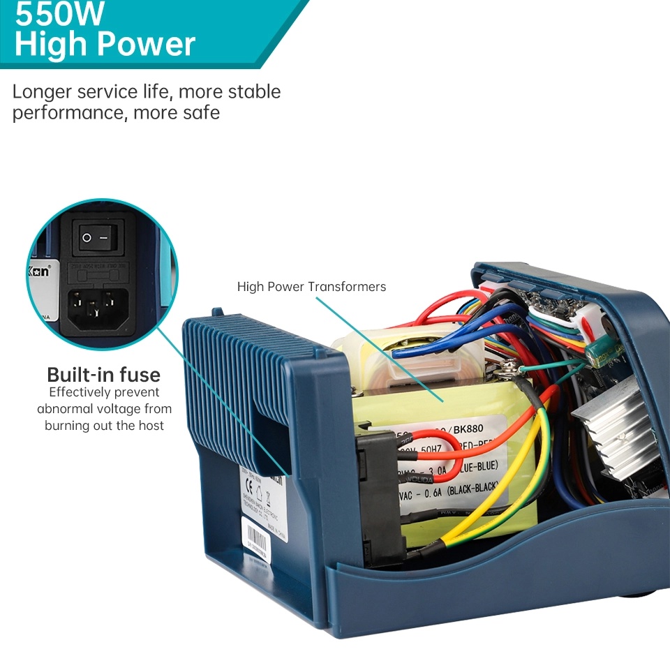 BK880 Hot Air Rework Desoldering Station 8