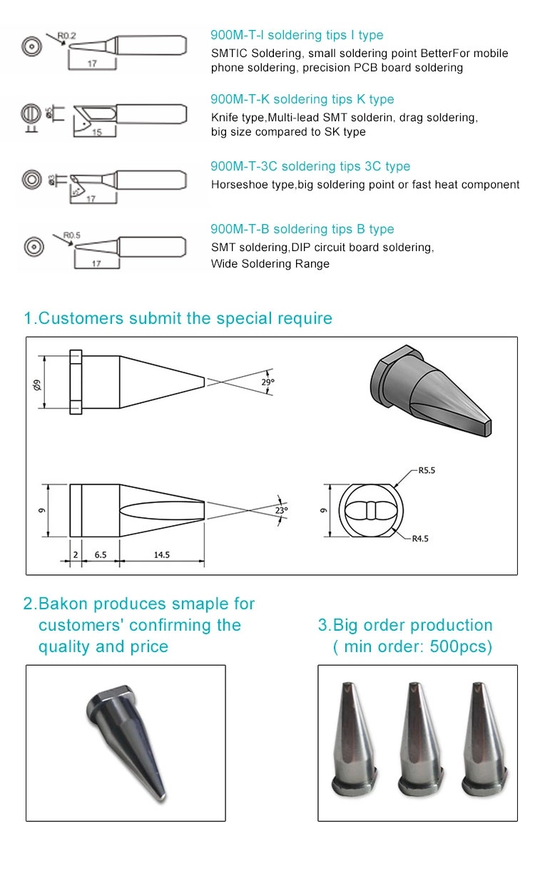 BK 900M series leadfree copper tips 4