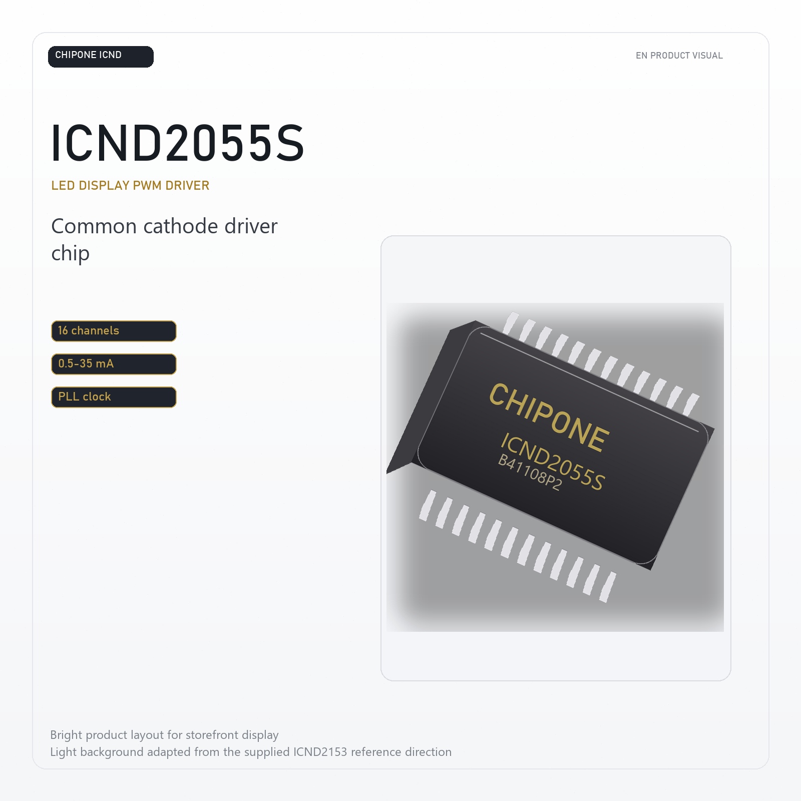 Chipone LED Screen Drive IC