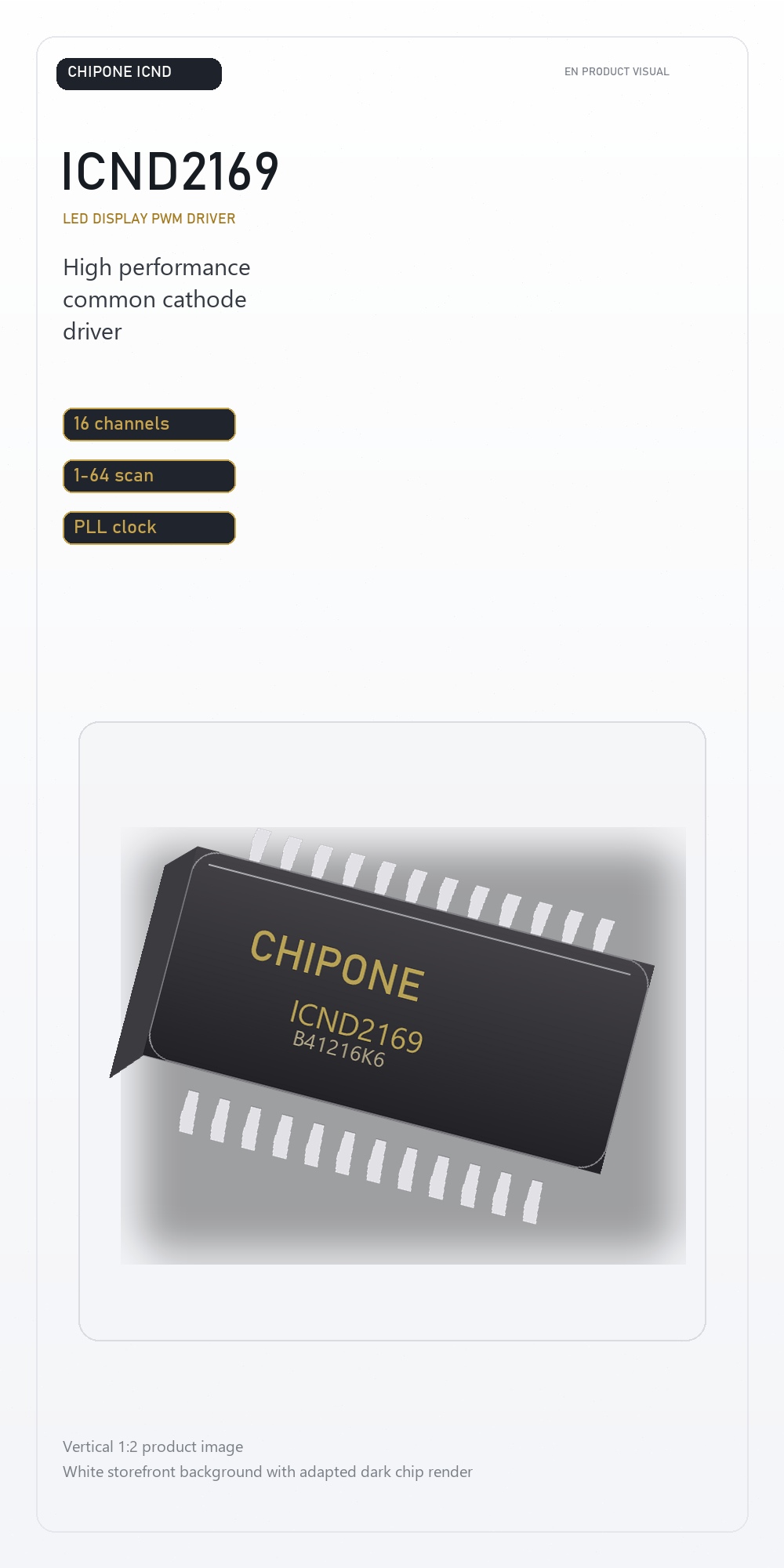 Chipone LED Screen Drive IC 5