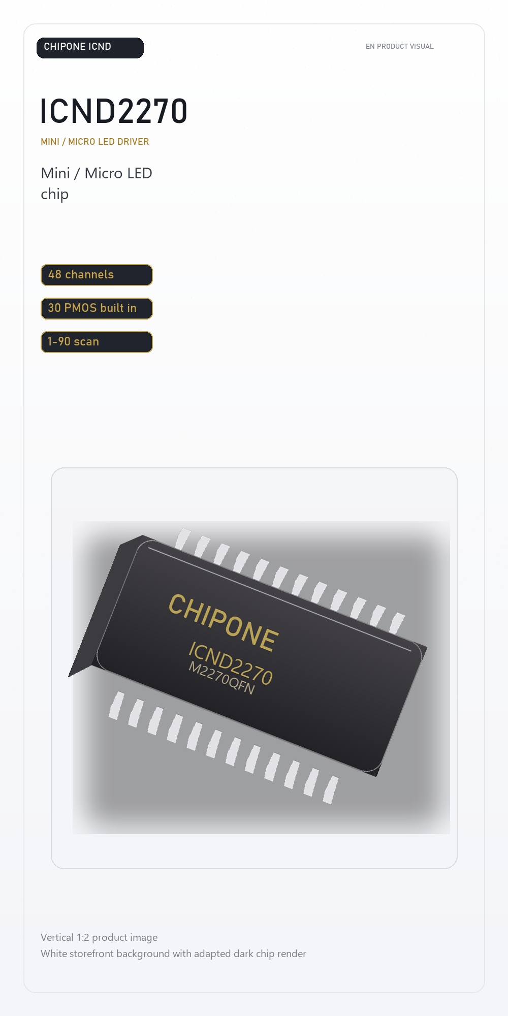 Chipone LED Screen Drive IC 7